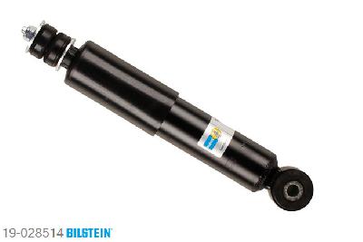19-028514, Bilstein B4  Gas Schokdemper vooras, VW TRANSPORTER IV Box (70XA), "1.9 D,  1.9 TD,  2.0,  2.4 D,  2.4 D Syncro,2.5,  2.5 Syncro,  2.5 TDI,  2.5 TDI Syncro,2.8 VR6", 07/1990-04/2003, Rear axle To Payload 1000 kg, Standaard lengte, geschikt voor gebruik met verlagingsveren tot -30mm