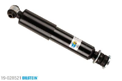 19-028521, Bilstein B4  Gas Schokdemper achteras, VW TRANSPORTER IV Box (70XA), "1.9 D,  1.9 TD,  2.0,  2.4 D,  2.4 D Syncro,2.5,  2.5 Syncro,  2.5 TDI,  2.5 TDI Syncro,2.8 VR6", 07/1990-04/2003, Rear axle To Payload 1000 kg, Standaard lengte, geschikt voor gebruik met verlagingsveren tot -30mm