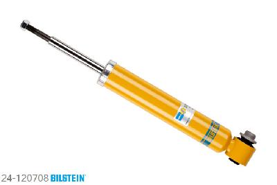 24-120708, Bilstein B8  Sprint - 20mm ingekorte sport Schokdemper achteras, BMW 5 Touring (E61), "520d,  520i,  523i,  525d,  525i,  530d,  530i,535d,  545i,  550i", 07/2005-, without electronic suspension control, with sports suspension Geschikt voor gebruik met verlagingsveren tot -60mm