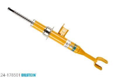 24-178501, Bilstein B8  Sprint - 20mm ingekorte sport Schokdemper vooras links, BMW 5 Touring (F11), "520d,  520i,  523i,  525d,  528i,  530d,  530i,535d,  535i,  550i", 09/2010-, with M-technics, without electronic suspension control Geschikt voor gebruik met verlagingsveren tot -60mm