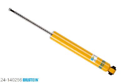 24-140256, Bilstein B8  Sprint - 20mm ingekorte sport Schokdemper achteras, Fiat GRANDE PUNTO (199), "1.2,  1.3 D Multijet,  1.4,  1.4 16V,1.4 Abarth,  1.4 LPG,  1.4 Natural Power,1.4 T-Jet,  1.6 16V,  1.6 D Multijet,  1.8,1.8 16V,  1.9 D Multijet", 10/2005-, Front axle Length: 564 mm / Rear axle Length: 666 mm Geschikt voor gebruik met verlagingsveren tot -60mm