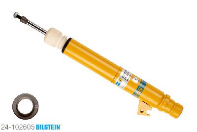24-102605, Bilstein B8  Sprint - 20mm ingekorte sport Schokdemper vooras rechts, Mazda 6 Hatchback (GG), 1.8,  2.0,  2.0 DI,  2.3, 08/2002-08/2007, with sports suspension Geschikt voor gebruik met verlagingsveren tot -60mm