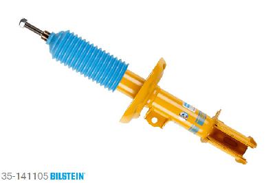 35-141105, Bilstein B8  Sprint - 20mm ingekorte sport Schokdemper vooras rechts, Opel TIGRA TwinTop, 1.3 CDTI,  1.4,  1.8, 06/2004-, with sports suspension / Rear axle thread: M14 Geschikt voor gebruik met verlagingsveren tot -60mm