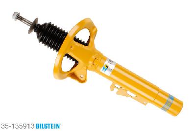 35-135913, Bilstein B8  Sprint - 20mm ingekorte sport Schokdemper vooras links, Porsche 911 Convertible (997), "3.6 Carrera 4,  3.6 Turbo,  3.8 Carrera 4GTS,3.8 Carrera 4S,  3.8 Carrera S S4,3.8 Turbo,  3.8 Turbo S", 04/2005-, without electronic suspension control, with sports suspension, without PASM Geschikt voor gebruik met verlagingsveren tot -60mm