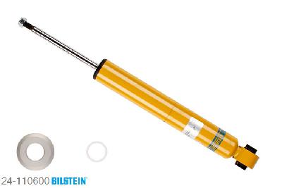 24-110600, Bilstein B8  Sprint - 20mm ingekorte sport Schokdemper achteras, Porsche CAYENNE (955), "3.0 TDI,  3.2,  3.2 S4,  3.6,  S 4.5,  S 4.8,Turbo 4.5,  Turbo S 4.5,  Turbo S 4.8", 08/2008-, without pneumatic suspension Geschikt voor gebruik met verlagingsveren tot -60mm