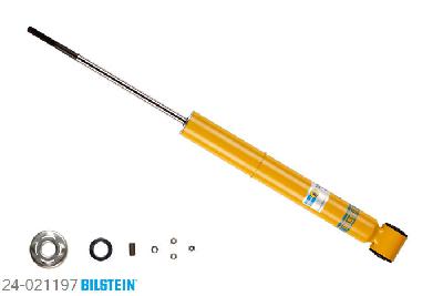 24-021197, Bilstein B8  Sprint - 20mm ingekorte sport Schokdemper achteras, VW POLO CLASSIC (6KV2), "1.0,  100 1.6,  110 1.9 TDI,  54 1.4,57 1.7 SDI,  60 1.4,  64 1,9 D,  64 1.9 SDI,68 1.9 SDI,  75 1.4 16V,  75 1.6,  90 1.8,90 1.9 TDI", 11/1995-12/2001 Geschikt voor gebruik met verlagingsveren tot -60mm