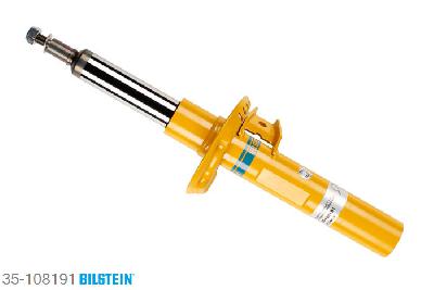 35-108191, Bilstein B8  Sprint - 20mm ingekorte sport Schokdemper vooras, VW TOURAN (1T1, 1T2, 1T3), "1.4 Fsi,  1.4 TSI,  1.4 TSI EcoFuel,  1.6,1.6 FSI,  1.9 TDI,  2.0 EcoFuel,  2.0 FSI,2.0 TDI,  2.0 TDI 16V,  1.2 TSI,  1.4 TSI,1.6 TDI,  2.0 TDI", 08/2003-, with sports suspension, without electronic suspension control / Front axle strutdiameter 55 mm Geschikt voor gebruik met verlagingsveren tot -60mm