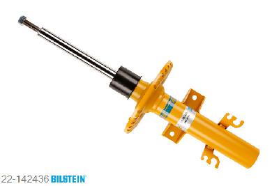 22-142436, Bilstein B8  Sprint - 20mm ingekorte sport Schokdemper vooras, VW TRANSPORTER V Box (7HA, 7HH, 7EA, 7EH), "1.9 TDI,  2.0,  2.0 BiTDI,  2.0 BiTDI 4motion,2.0 TDI,  2.0 TDI 4motion,  2.0 TSI,2.0 TSI 4motion,  2.5 TDI,  2.5 TDI 4motion,3.2 4motion,  3.2 V6", 02/2004-, with sports suspension, equipment: 1BV, not for: 1BH Geschikt voor gebruik met verlagingsveren tot -60mm