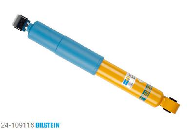 24-109116, Bilstein B8  Sprint - 20mm ingekorte sport Schokdemper achteras, VW TRANSPORTER V Box (7HA, 7HH, 7EA, 7EH), "1.9 TDI,  2.0,  2.0 BiTDI,  2.0 BiTDI 4motion,2.0 TDI,  2.0 TDI 4motion,  2.0 TSI,2.0 TSI 4motion,  2.5 TDI,  2.5 TDI 4motion,3.2 4motion,  3.2 V6", 02/2004-, with off-road suspension, equipment: 1BH Geschikt voor gebruik met verlagingsveren tot -60mm