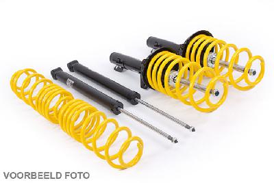 23280185, ST-Suspension sport suspension kit, Verlaging voor/achter 20/20 mm, VW Scirocco (13), 1.4TSi, Vermogen 90-118kW, 08/2008-, Max vooraslast tot -1050 Kg