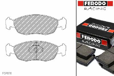 FCP876H, Ferodo DS2500 remblokken Vooras, Citroen, Saxo, 1.6 16V, 87kW/118pk, Bouwj. feb-96 - apr-02, ATE remklauw vooras