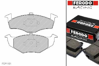 FCP1101H, Ferodo DS2500 remblokken Vooras, VW, Polo, 1.4 Classic, 44kW/60pk, Bouwj. jun-95 - dec-97, ATE remklauw vooras