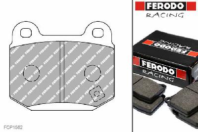 FCP1562H, Ferodo DS2500 remblokken Achteras, Nissan 350Z, 3.5 V6 24V /, Bouwj. apr-02 -, BREMBO remklauw achteras