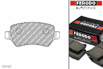 FCP1521H, Ferodo DS2500 remblokken Achteras, Opel ZAFIRA A (F75_), 2.2 DTI 16V 92kW/125pk, Bouwj. jan-02 - jun-05, LUCAS/TRW remklauw achteras
