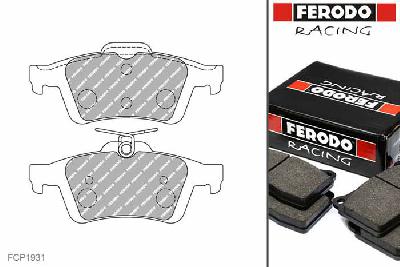 FCP1931H, Ferodo DS2500 remblokken Achteras, Volvo V50 (MW), 2.0 107kW/146pk, Bouwj. okt-06 -, ATE remklauw achteras