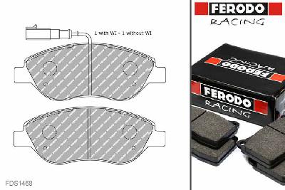 FDS1468, Ferodo DS-Performance remblokken vooras, Fiat Stilo, 2.4 20V, 170kW/231pk, Bouwj. sep-01 -, BOSCH remklauw vooras