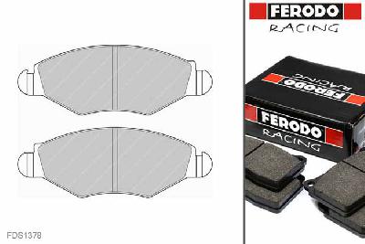 FDS1378, Ferodo DS-Performance remblokken vooras, Peugeot 206, 1.4 HDi, 70kW/95pk, Bouwj. sep-01 -, BOSCH remklauw vooras