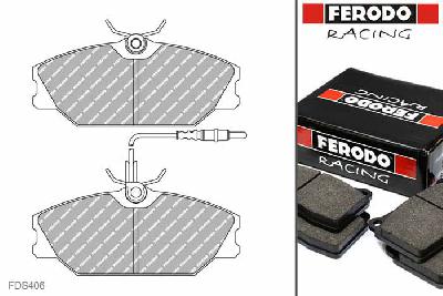 FDS406, Ferodo DS-Performance remblokken vooras, Peugeot 306, 2.0 i GTI 16V, 120kW/163pk, Bouwj. mrt-97 - aug-00, LUCAS/TRW remklauw vooras