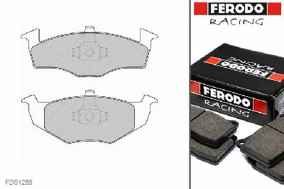 FDS1288, Ferodo DS-Performance remblokken vooras, Seat Ibiza (II), 1.8 i, 66kW/90pk, Bouwj. mei-93 - aug-99, ATE remklauw vooras