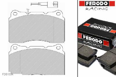 FDS1334, Ferodo DS-Performance remblokken vooras, Volvo V70 II, R 2.5 T AWD, 221kW/301pk, Bouwj. mrt-03 -, BREMBO remklauw vooras