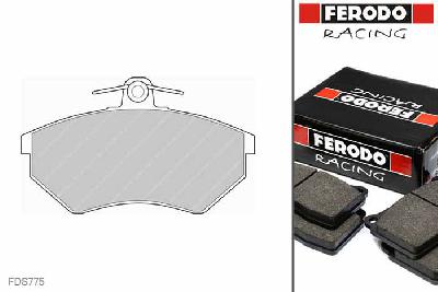 FDS775, Ferodo DS-Performance remblokken vooras, VW Caddy (II), 1.7 SD  Ch.->TR513, /, Bouwj. jan-96 - feb-04, LUCAS/TRW remklauw vooras