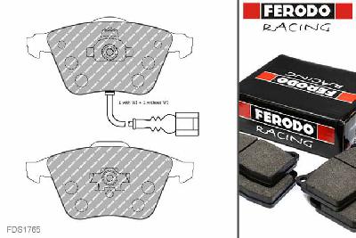 FDS1765, Ferodo DS-Performance remblokken vooras, VW Eos, 3.2 3.2 V6, 250kW/340pk, Bouwj. jun-06 -, ATE remklauw vooras