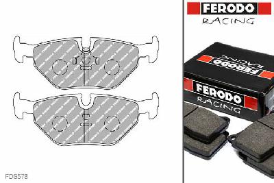 FDS578, Ferodo DS-Performance remblokken achteras, BMW 7 (E32), 740i /iL V8 (E32), 210kW/286pk, Bouwj. apr-92 - sep-94, ATE remklauw achteras