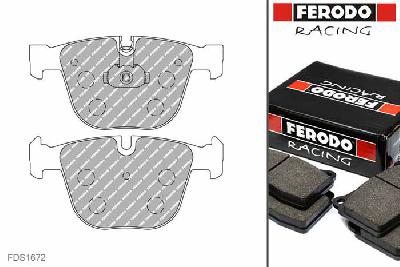 FDS1672, Ferodo DS-Performance remblokken achteras, BMW 7 (E65, E66), All 740 i,Li, 306kW/416pk, Bouwj. jul-05 -, ATE remklauw achteras