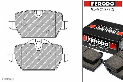 FDS1806, Ferodo DS-Performance remblokken achteras, Mini MINI COUNTRYMAN, 1.6 Cooper DX (R60), 82kW/112pk, Bouwj. jun-10 -, LUCAS/TRW remklauw achteras