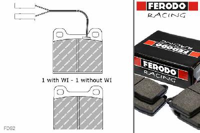 FDS2, Ferodo DS-Performance remblokken achteras, Volvo V70, 2.0, 93, 132, 166kW/, Bouwj. jan-97 - feb-00, ATE remklauw achteras