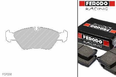 FCP256R, Ferodo DS3000 remblokken Vooras, BMW 5 (E28), 525 e 2.7, 90,92, 95kW/, Bouwj. sep-81 - dec-87, ATE remklauw vooras