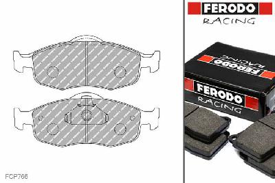FCP766R, Ferodo DS3000 remblokken Vooras, Ford Mondeo (II), 1.6 i    16V, 66kW/90pk, Bouwj. aug-96 - dec-00, ATE remklauw vooras