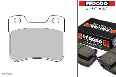 FCP535R, Ferodo DS3000 remblokken Vooras, Peugeot 106, 1.4 D, 37kW/50pk, Bouwj. sep-91 - mrt-96, ATE remklauw vooras