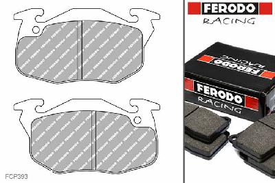 FCP393R, Ferodo DS3000 remblokken Vooras, Peugeot 306, 1.1, 44kW/60pk, Bouwj. feb-93 - mrt-97, BENDIX remklauw vooras