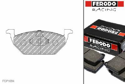 FCP1094R, Ferodo DS3000 remblokken Vooras, Skoda Yeti, 1.6 TDi 16v (5L7), 77kW/105pk, Bouwj. nov-10 -, ATE remklauw vooras, PR 1ZF