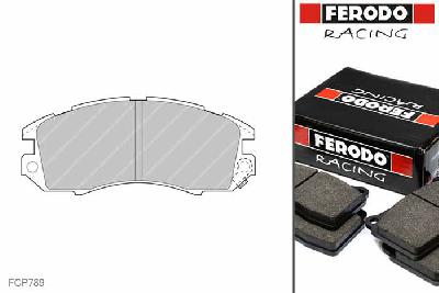 FCP789R, Ferodo DS3000 remblokken Vooras, Subaru Impreza, 2.0 16V, /, Bouwj. jan-94 - aug-98, AKEBONO remklauw vooras