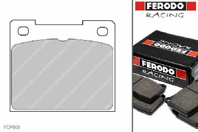 FCP809R, Ferodo DS3000 remblokken Achteras, Citroen C2 R2, 1.6 16V  (Tarmac), NULLkW/, Bouwj. jan-09 -, LUCAS/TRW remklauw achteras