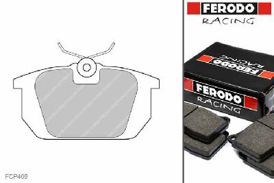 FCP409R, Ferodo DS3000 remblokken Achteras, Fiat Coupe, 2.0 20V, 108kW/147pk, Bouwj. aug-96 -, LUCAS/TRW remklauw achteras