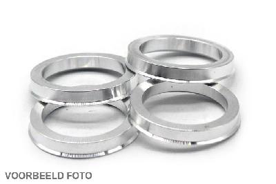 Centreerring Aluminium, 78.1mm-> 63.4mm, Eta Beta, Buitendiameter 78,1mm, Binnendiameter 63.4mm, Ford/Volvo, Prijs per stuk