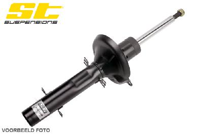 61W60034, Opel Corsa C (Corsa-C) 11/2000-09/2006, ST-Suspension Sport schokdemper vooras RECHTS, Standaard lengte , velaging maximaal 40mm
