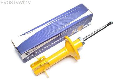EVOSTVW01V, Sport schokdemper Vooras, VW Golf I, Sport shock absorber VW Golf I, Golf I Cabrio, Caddy I, Jetta I, Scirocco I and IIcomplete strutfront, komplettes Federbein, Verlaging tot -40mm mogelijk, Prijs is per stuk ! , aantal ingeven bij bestellen