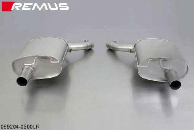 089204 0500LR, BMW 6 Series E63 Coupe / E64 Cabrio, 645CI 4.4l 245 kW, Year 2004- , 650CI 4.8l 270 kW, Year 2006-, Remus Sport exhaust left and sport exhaust right (without tail pipes)