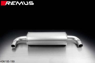 456105 199, Mazda MX-5, type NC1, Year 2005- , 1.8l 93 kW (L8), 2.0l 118 kW (LF), Remus PowerSound sport exhaust with manual valve control system (without tail pipes)
