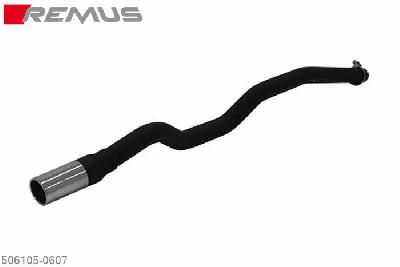 506105 0607, Mercedes B-Class W245, B180CDI 2.0l CDI 80 kW, Year 2005- , BYear 200CDI 2.0l CDI 103 kW, Year 2005-, Remus Connection tube with 1 tail pipe 97x80 mm