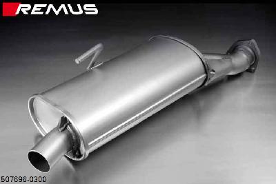 507696 0300, Mercedes SLK R170, SLKYear 200 2.0l 100 kW, SEP1996- , SLK230 compressor. 2.3l 142 kW, SEP1996- , SLKYear 200 compressor. 2.0l 141 kW, SEP1996- , SLKYear 200 compressor. 2.0l 120 kW, Year 2001-, Remus Front silencer