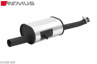 624006 098, Opel Astra H Twin Top, Year 2006- , 1.6l 77 kW (Z16XEP), 1.6l 85 kW (Z16XER), 1.8l 103 kW (Z18XER), Remus Sport exhaust left (without tail pipes)