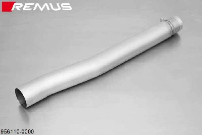 956110 0000, VW Golf VI R, type 1K, Year 2010- , 2.0l TSI 199 kW (CDLF), Remus RACING tube round 70 mm without homologation, instead of front silencer, original pipe must be cut