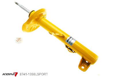 8741-1338LSPORT, Koni Sport schokdemper Vooras links, BMW Z 3 Roadster 1.8i, 1.9i, 1994-2003, incl. M-Technik, Demping instelbaar  d.m.v. stelknop, Standaard lengte , verlaging tot max. -40mm