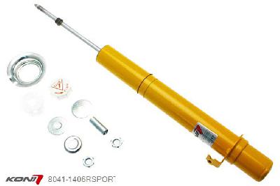 8041-1406RSPORT, Koni Sport schokdemper Vooras rechts, Honda Tourer, 2008-2014, 2.0i, 2.4i, 2.2i-DTEC, Demping instelbaar  d.m.v. stelknop, Standaard lengte , verlaging tot max. -40mm