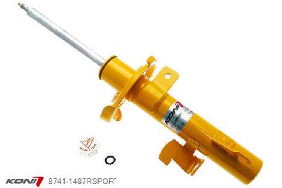8741-1487RSPORT, Koni Sport schokdemper Vooras rechts, Mazda Sedan en Hatchback, 3-12-2008, incl. Mazda Sport ophanging, Demping instelbaar  d.m.v. stelknop, Standaard lengte , verlaging tot max. -40mm
